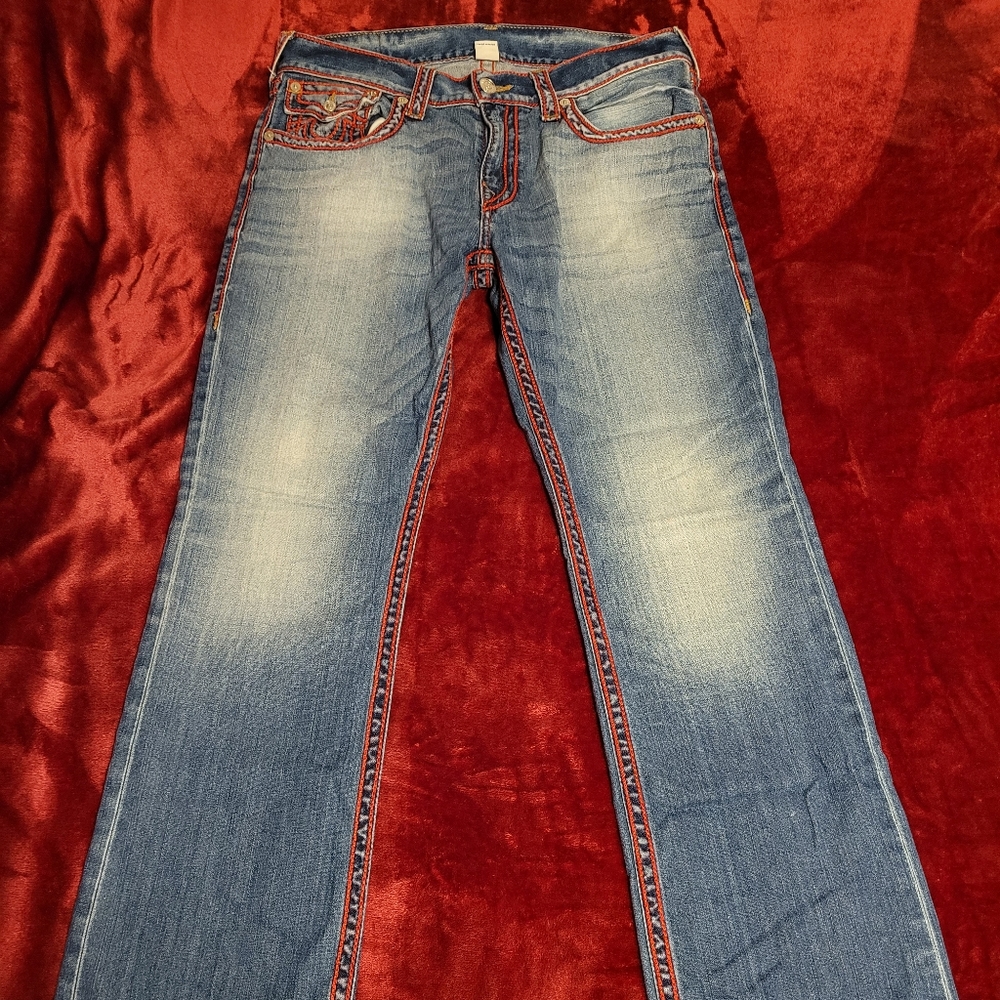 Mens True Religion Straight Size  34